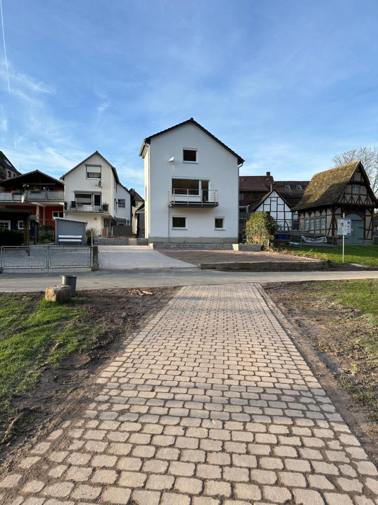 Ferienwohnungen Am Weserstrand Боденвердер Екстер'єр фото