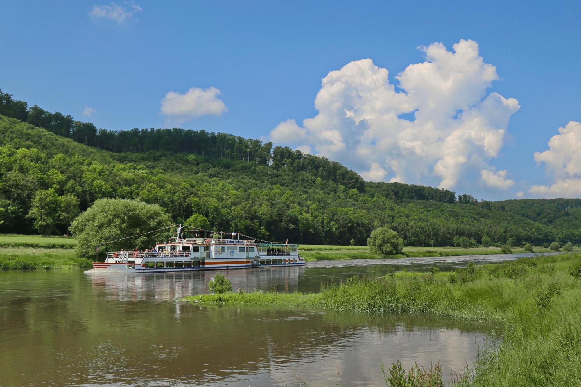 Ferienwohnungen Am Weserstrand Боденвердер Екстер'єр фото